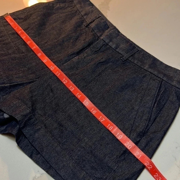 LOFT dark  blue denim shorts. Size 29‎ - Picture 9 of 10